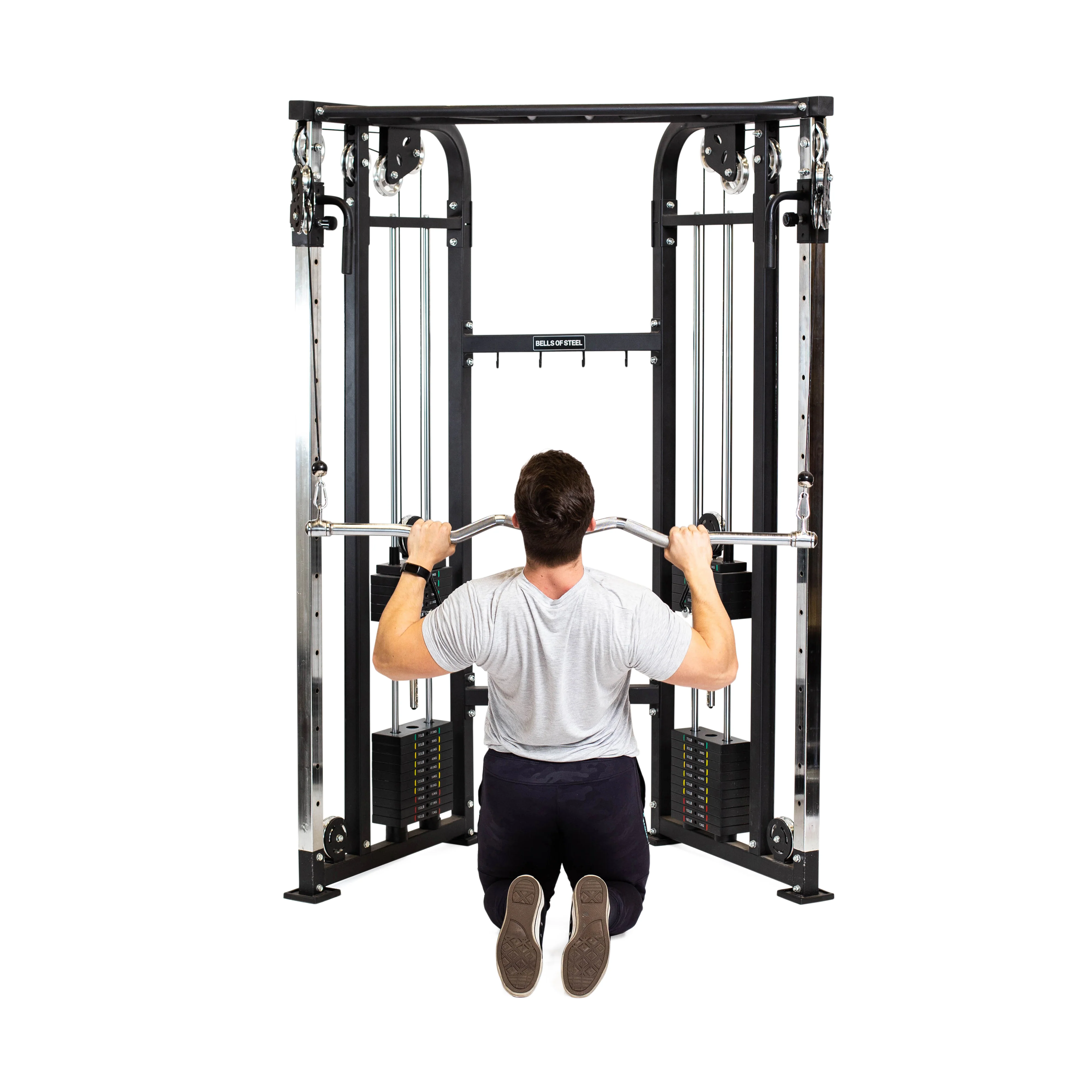 Double Hook EZ Curl Bar Cable Attachment - Image 5