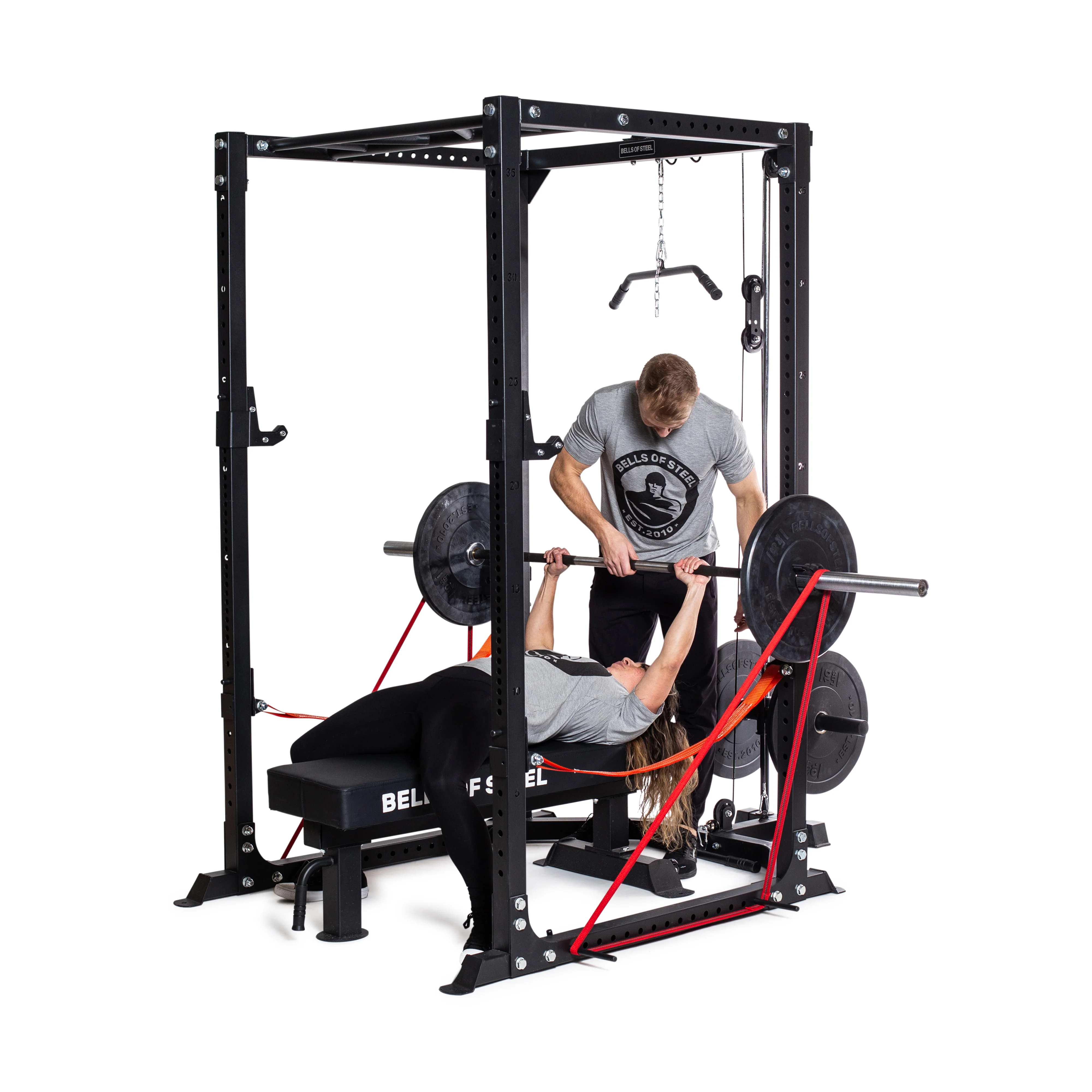 Light Commercial Power Rack (2.3" x 2.3", ⅝" HOLES) - Image 3