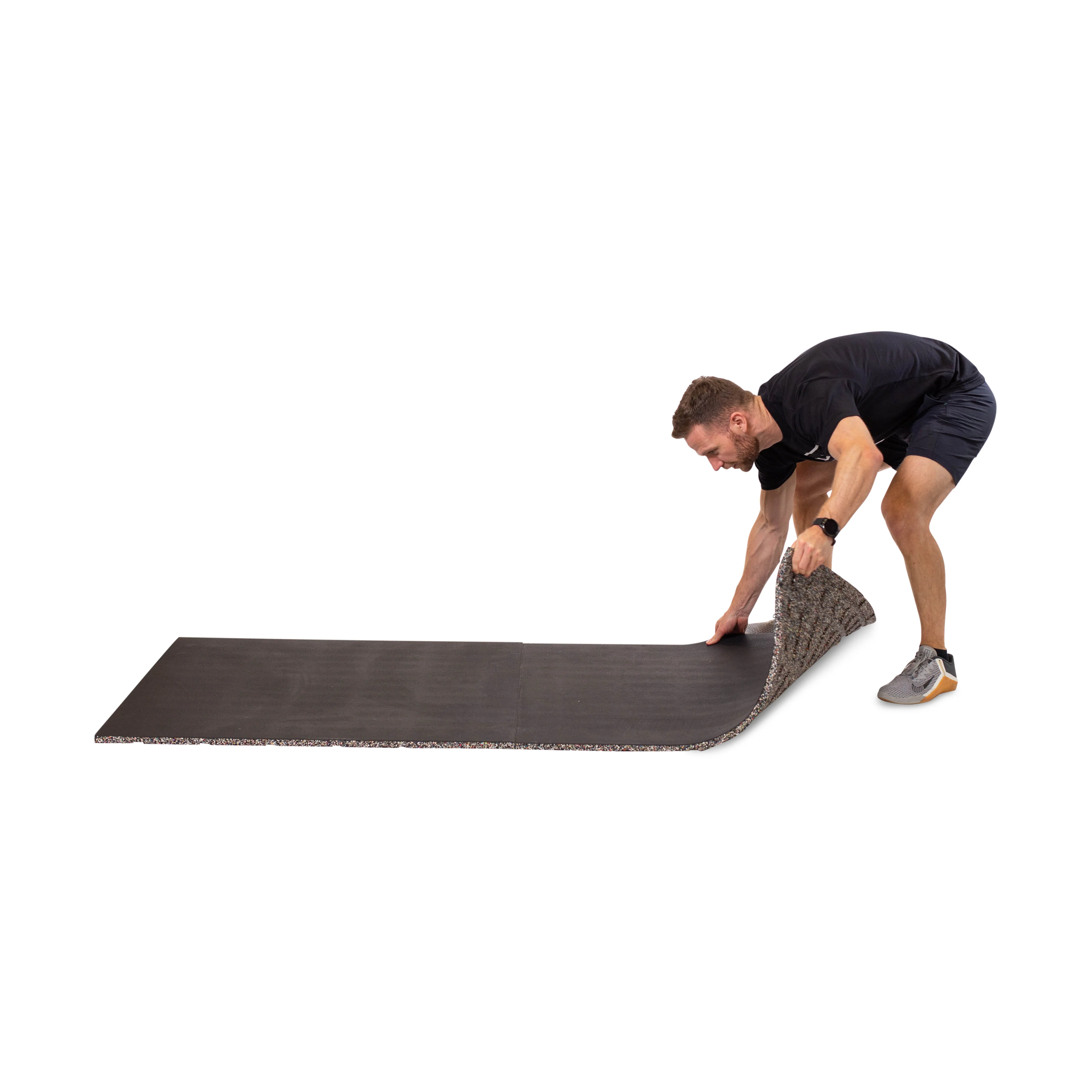 Rubber Flooring Gym Mat 39" x 39" - Image 4