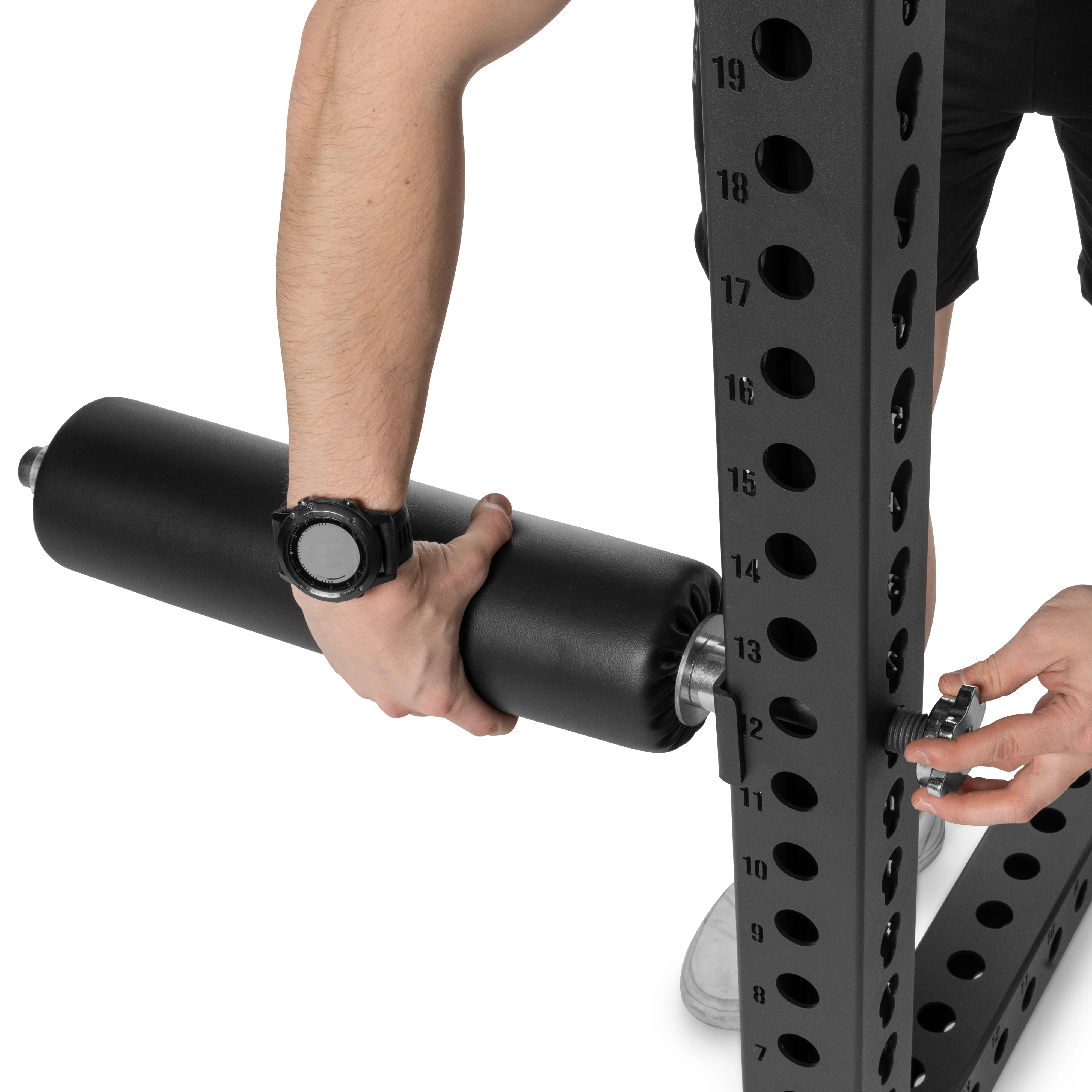 Split Squat Leg Roller Rack Attachment - Image 11