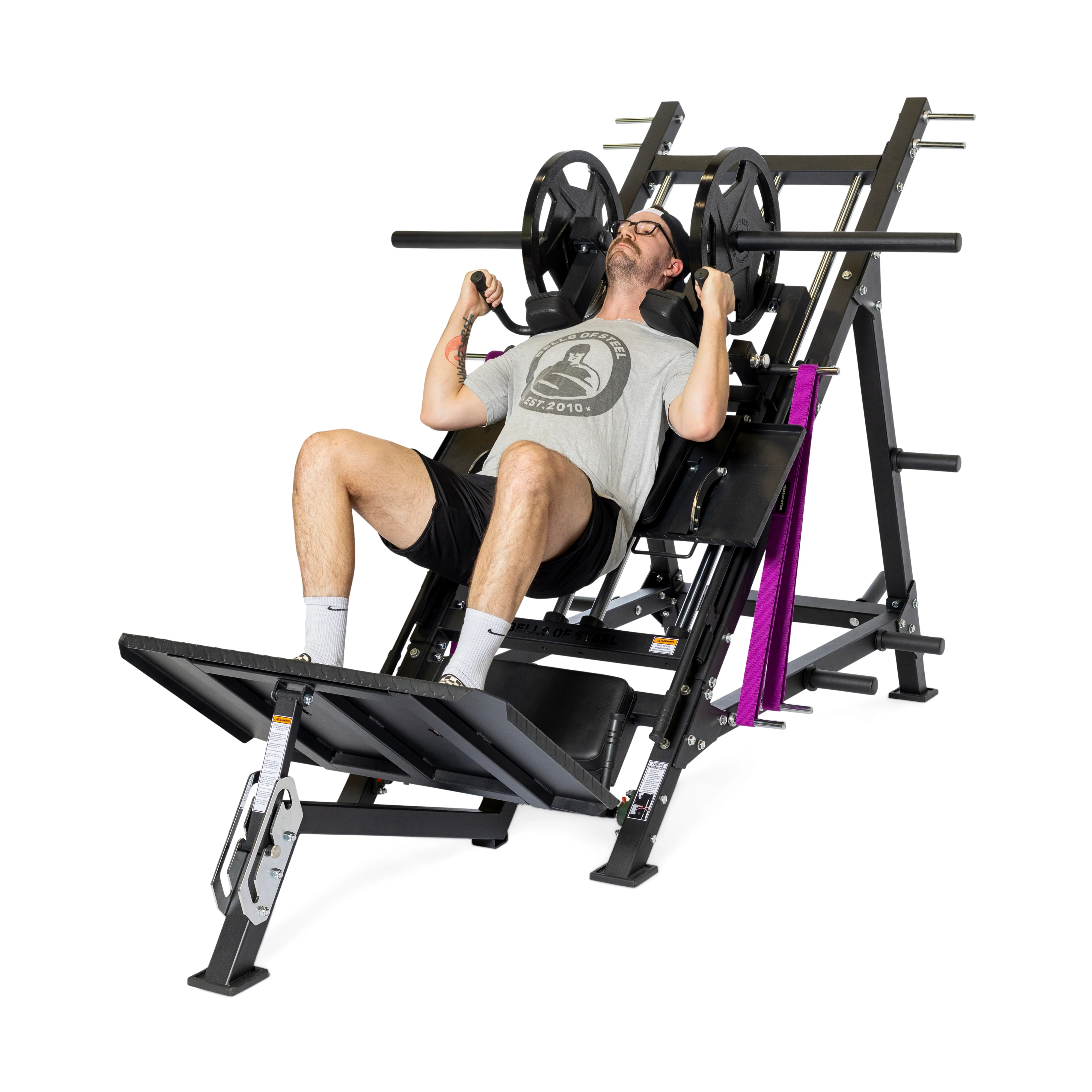 2-in-1 Iso Leg Press & Hack Squat Machine / The Juggernaut - Image 3